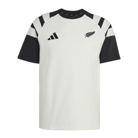 T-shirt Adidas All Blacks off white manches courtes