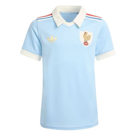 Maillot france rugby enfant 120ans du Crunch - adidas originals 