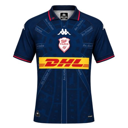 Maillot rugby Stade Français extérieur 2027 replica Kappa