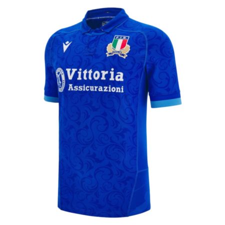 Maillot Rugby Authentique Domicile Italie 2024/2025 - Macron