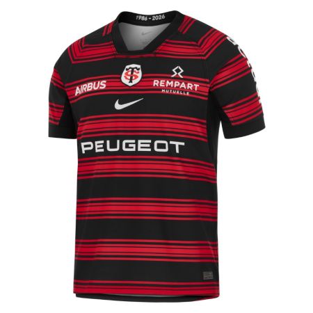 Maillot replica domicile Stade Toulousain 2025/2026 Nike rouge et noir