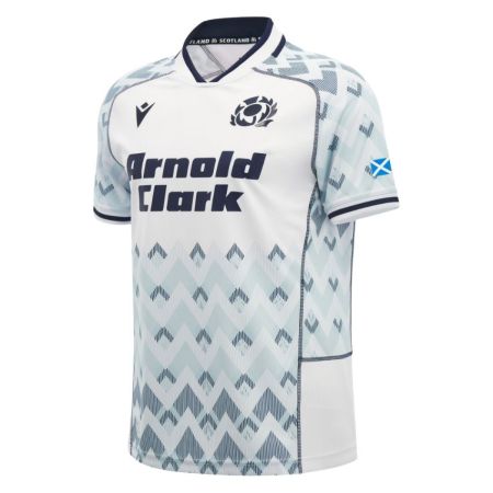 Maillot rugby Écosse extérieur junior 2026/27 Macron col rond
