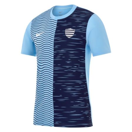 Maillot pré-match rugby Racing 92 2026-2027 Nike bleu marine