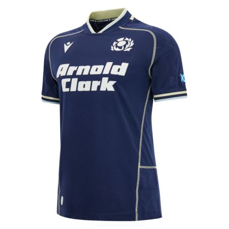 Maillot réplique rugby Écosse bleu marine domicile Macron 2026