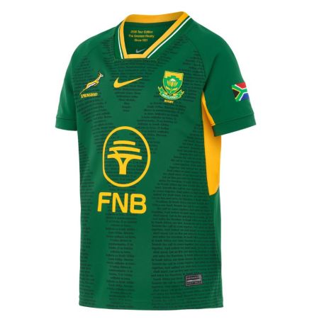 Maillot rugby THE GREATEST RIVALRY Springboks  enfant Nike Stadium 2026