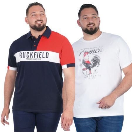 Pack Rugby duo Polo + T-shirt French Rugby Club Manches Courtes - Ruckfield