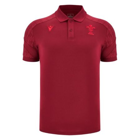 Polo Rugby officiel voyage joueur Pays de Galles 2025/2026 - Macron
