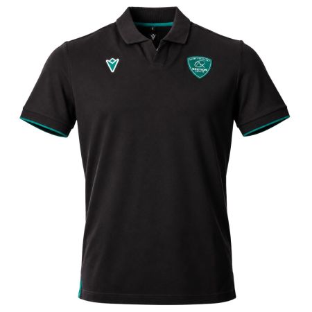 Polo rugby Section Paloise noir officiel adulte 26/27 Macron