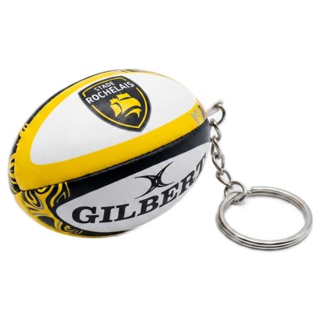 Porte-clés rugby Stade Rochelais Gilbert ballon mousse