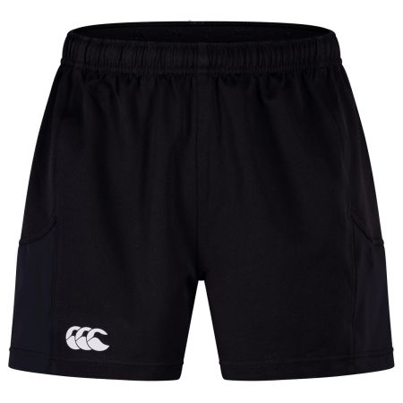 Short rugby Canterbury Advantage 2.0 noir homme vue face