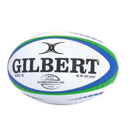 Ballon rugby Gilbert Barbarian HD taille 5 polyvalent match