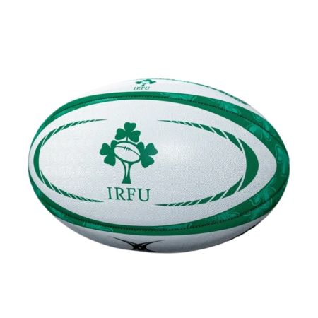 Ballon rugby Gilbert Replica Irlande mini vert trèfle taille 1