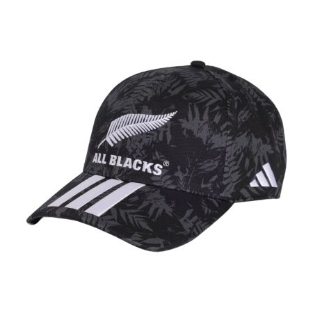 Casquette All Blacks enfant adidas sergé noir vue face