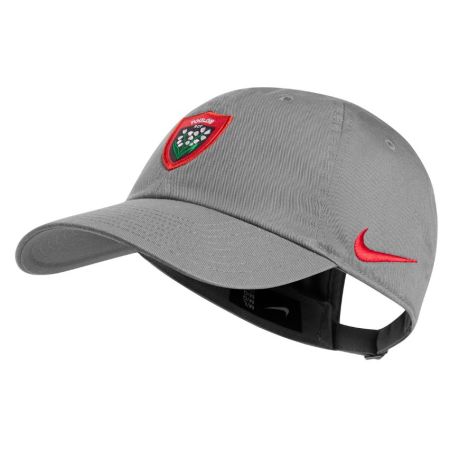 Casquette Nike H86 RC Toulon gris vue face écusson brodé