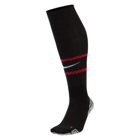 Chaussettes RC Toulon Nike rouge noir tige mi-haute motifs maritimes