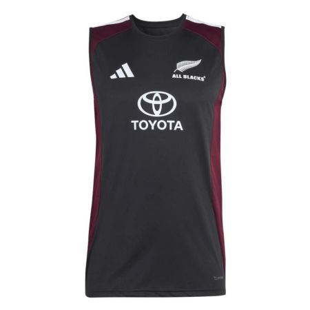 Débardeur rugby All Blacks noir bordeaux Adidas 2026 2027