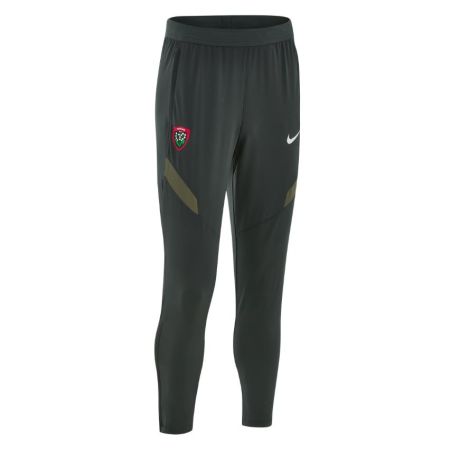 Pantalon training RC Toulon Nike anthracite empiècements kaki vue face