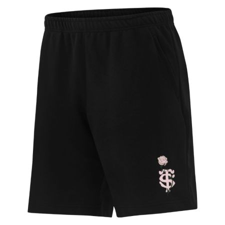 Short noir Stade Toulousain Rose 2026-2027 Nike écusson brodé