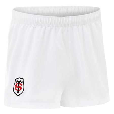Short Rugby Stade Toulousain Extérieur 2026-2027 Nike Blanc