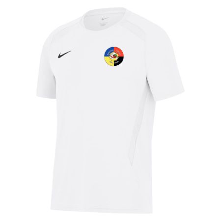 Maillot Rugby Entrainement Team Manches Courtes Blanc - Nike - MARCOUSSIS
