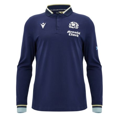 Maillot rugby Écosse domicile manches longues coton 2026/27