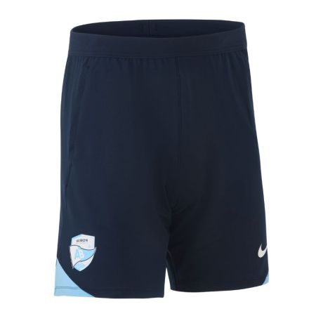 Short bleu Aviron Bayonnais Nike NZ_TEK Dri-FIT vue face