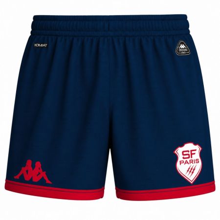 Short rugby extérieur Stade Français Paris 2027 enfant Kappa