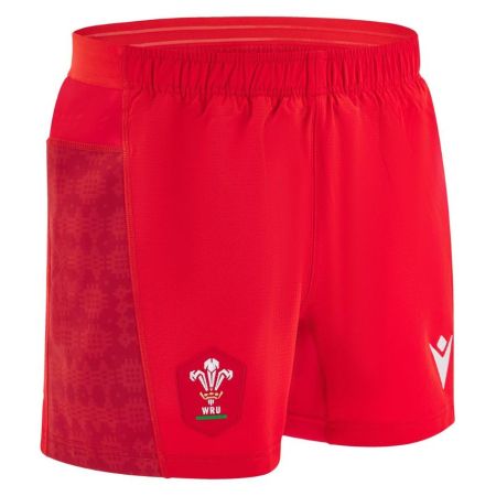 Short Rugby Pays de Galles rouge 2025/2026 - Macron