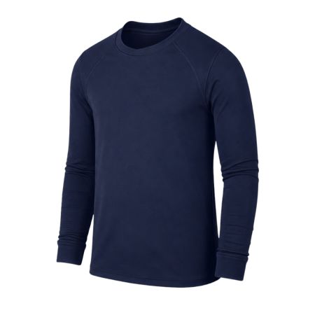Sous-maillot thermique rugby enfant navy, vue de face