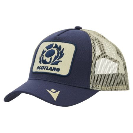 Casquette trucker rugby Écosse Macron 2026/2027