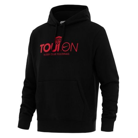 Sweat à Capuche Rugby RC Toulon Noir 2025/2026 - Nike