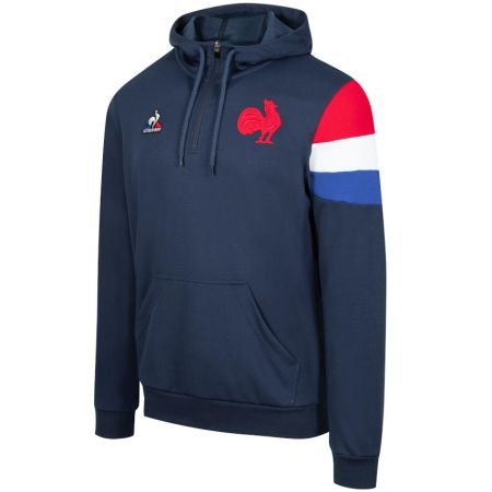Sweat à Capuche France Rugby Présentation Bleu - Le Coq Sportif 