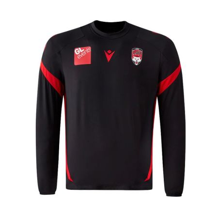 Sweat Rugby 1/4 Zip Training RUCK Lyon Lou Rugby 2025/2026 - Macron
