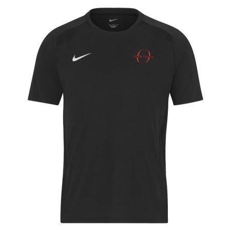 BADGE T-Shirt Rugby Entrainement Manche Courte Chilly-Mazarin Noir - Nike