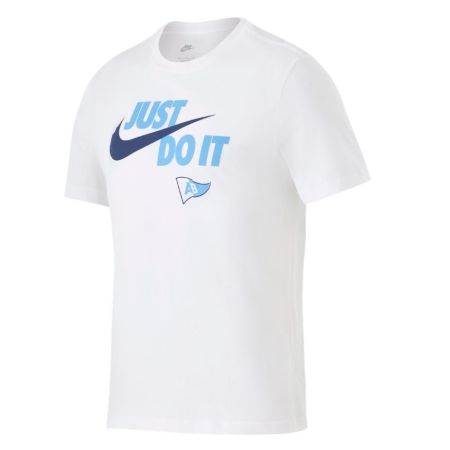 T-shirt blanc Nike Aviron Bayonnais logo Ciel Blanc face