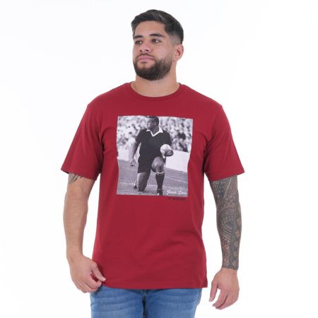 T-shirt Rugby Mc Jonah Lomu Rouge - Ruckfield