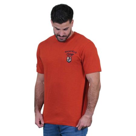 T-Shirt Rugby Manches Courtes Autumn Tour Rouille - Ruckfield
