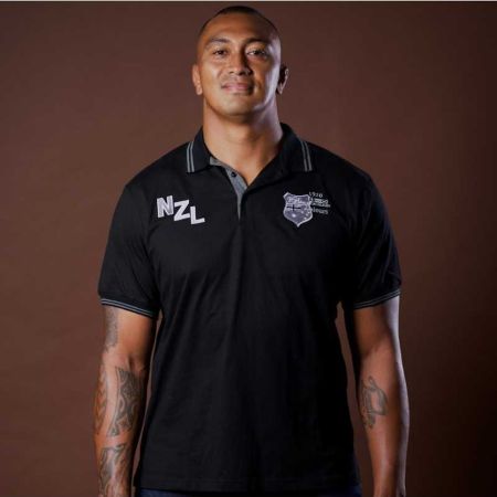 Polo Rugby Manches Courtes Black Instinct - Rugby Religion