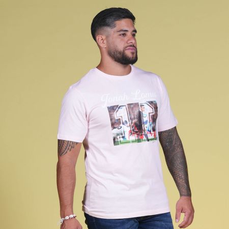 T-shirt Rugby Jonah Lomu Rose - Ruckfield