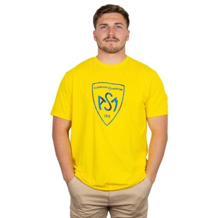 Tee-shirt Rubprint Jaune - ASM Clermont