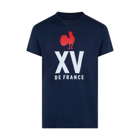 T-Shirt Rugby France Fanwear Bleu - FFR
