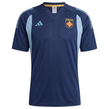 Tee-shirt technique USAP Perpignan sang et or Adidas 2026-2027