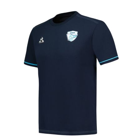 T-shirt Rugby Aviron Bayonnais Prestige Marine 2025/2026 - Le Coq Sportif

