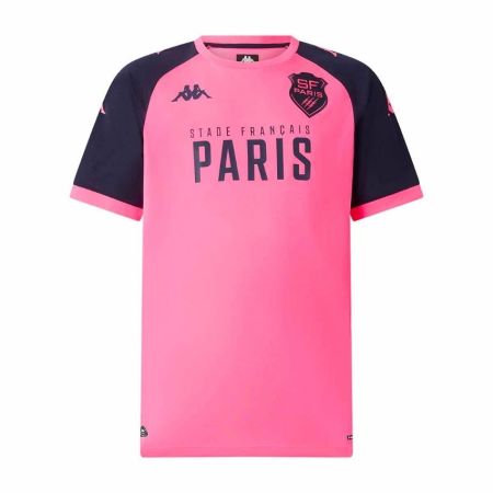 T-shirt Rugby Mokiba Pro Stade Français Rose 2025/2026 - Kappa