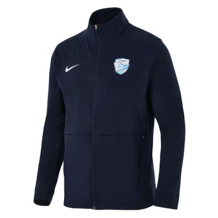 Veste entraînement Aviron Bayonnais Nike bleu marine vue face écusson