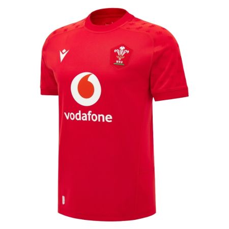 Maillot rugby Pays de Galles domicile 2026-2027 Macron