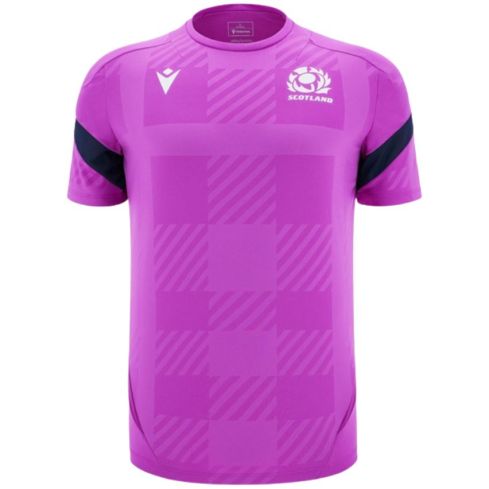 T-shirt Rugby Entraînement Écosse 2025/2026 Violet - Macron