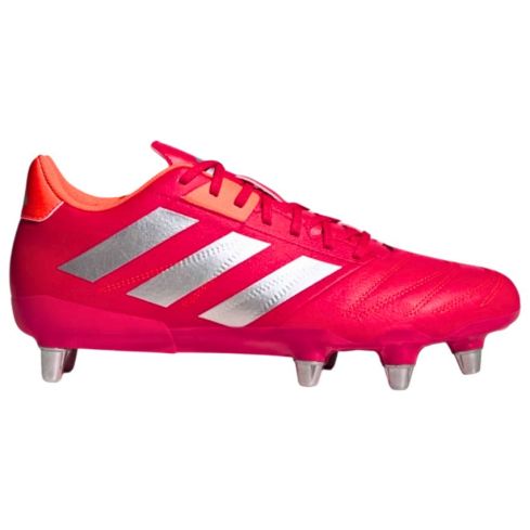 Chaussures Rugby Kakari Elite Crampons Vissés Terrain Gras Rose - Adidas