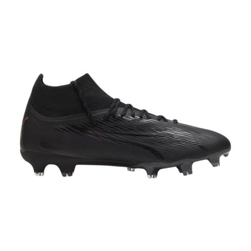 Chaussures Rugby Ultra Pro FG Crampons Moulés Terrain Sec Noir - Puma