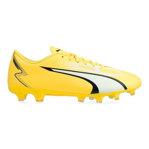 Chaussures Rugby Ultra Play FG Crampons Moulés Terrain Sec Jaune - Puma